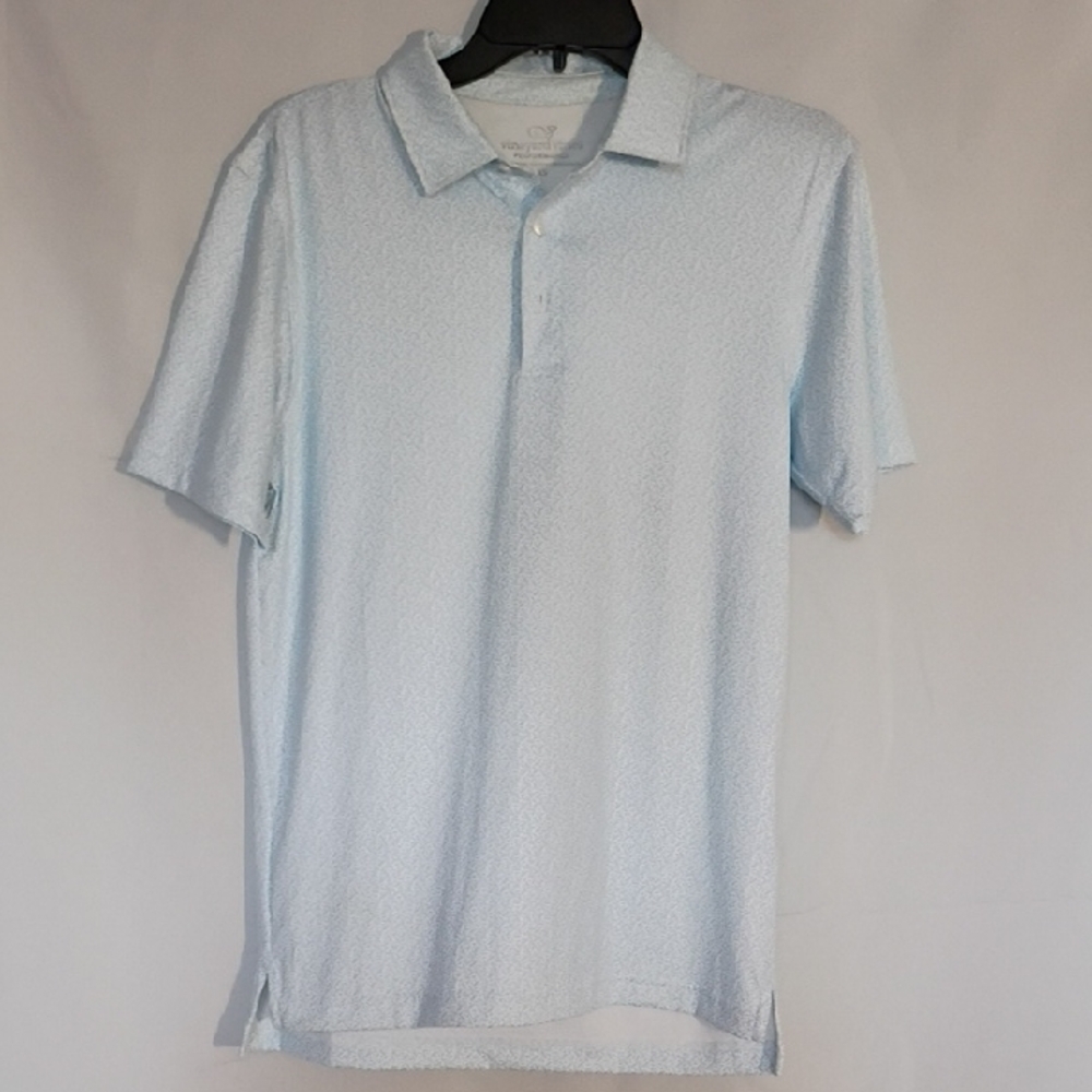Vineyard Vines Blue Polo Shirt Classic Style